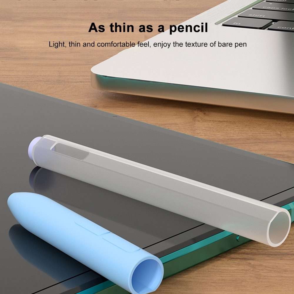 For Xiaomi Stylus Pen 2 Jelly Style Translucent Silicone Protective Pen Case(Pink)