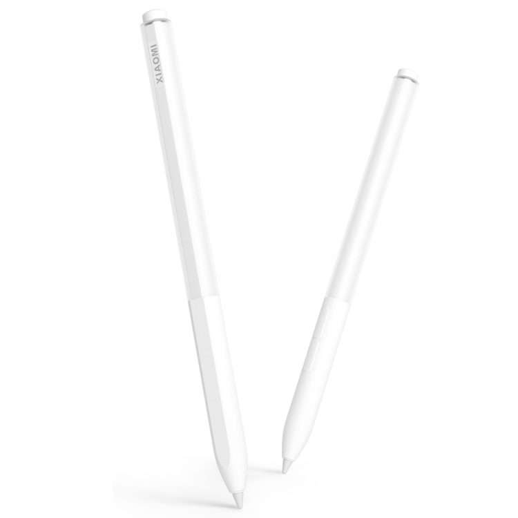For Xiaomi Stylus Pen 2 Jelly Style Translucent Silicone Protective Pen Case(White)
