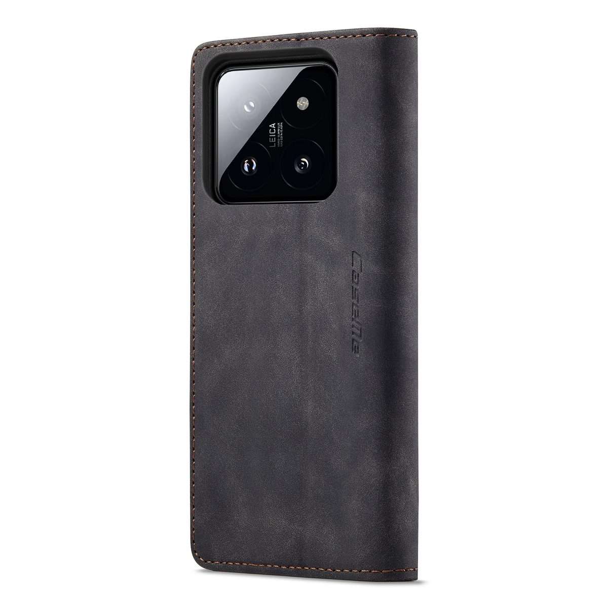 For Xiaomi 14 Pro CaseMe 013 Multifunctional Horizontal Flip Leather Phone Case(Black)