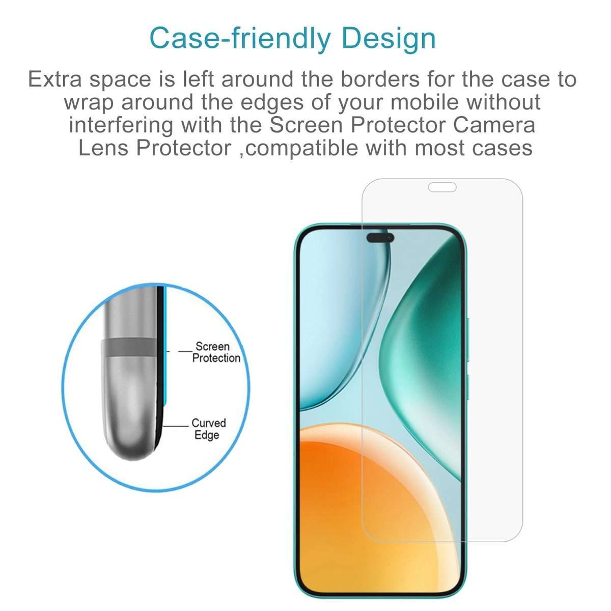 For Honor Play9T Pro 10pcs 0.26mm 9H 2.5D Tempered Glass Film