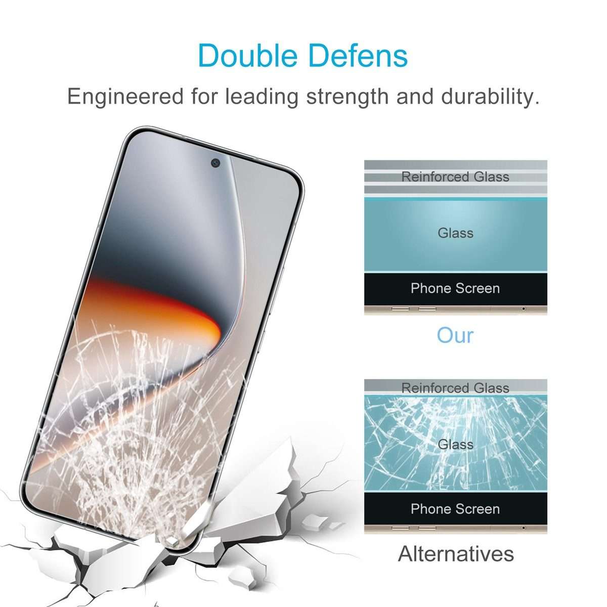 For Honor GT Pro 10pcs 0.26mm 9H 2.5D Tempered Glass Film