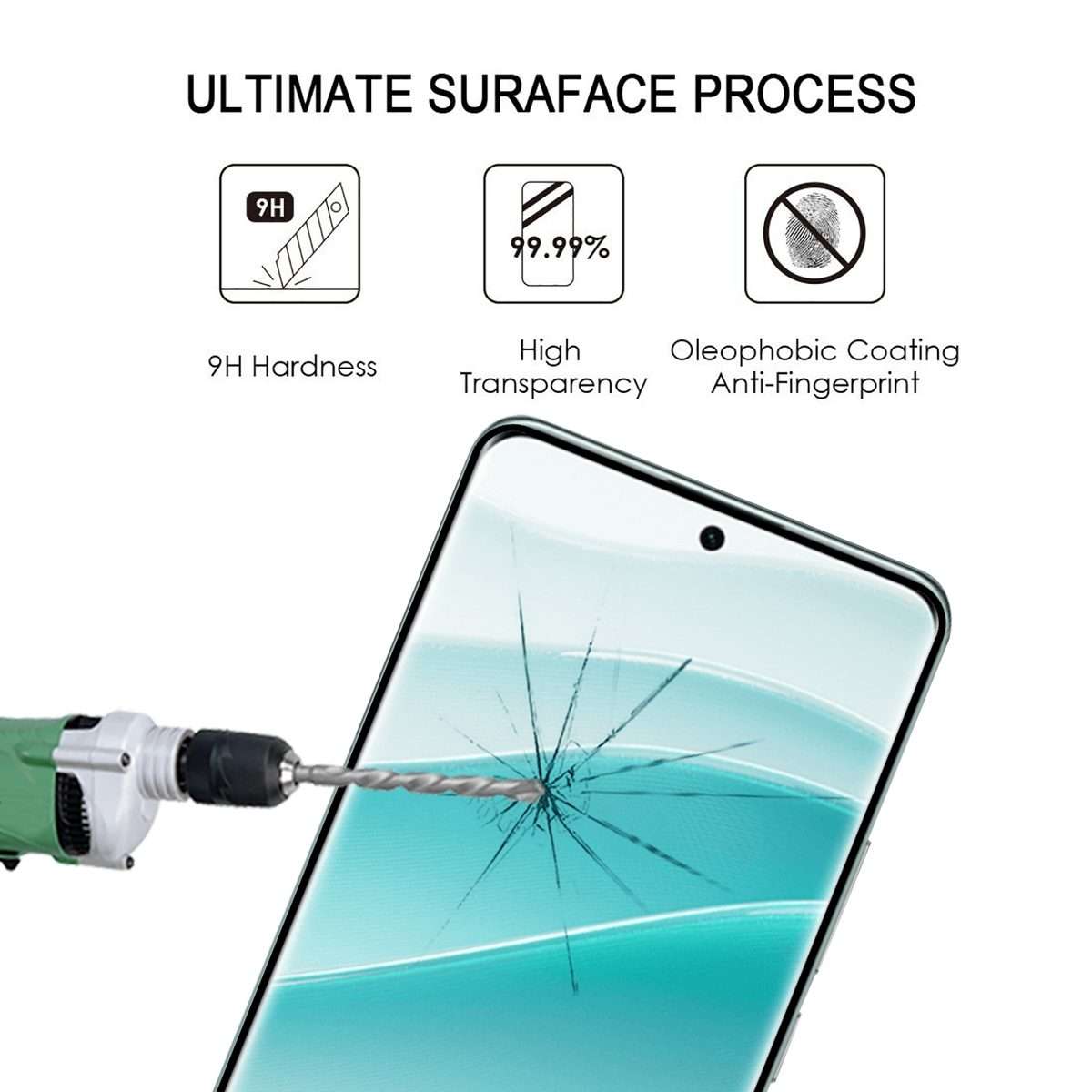For Redmi Note 14 Pro+ 5G 25pcs 9H HD 3D Curved Edge Tempered Glass Film(Black)