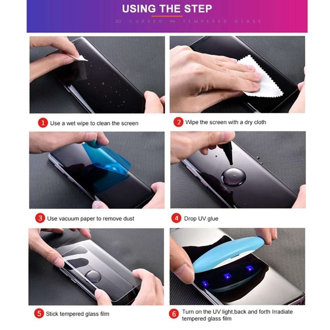For Redmi K80 Ultra UV Liquid Curved Full Glue Screen Protector