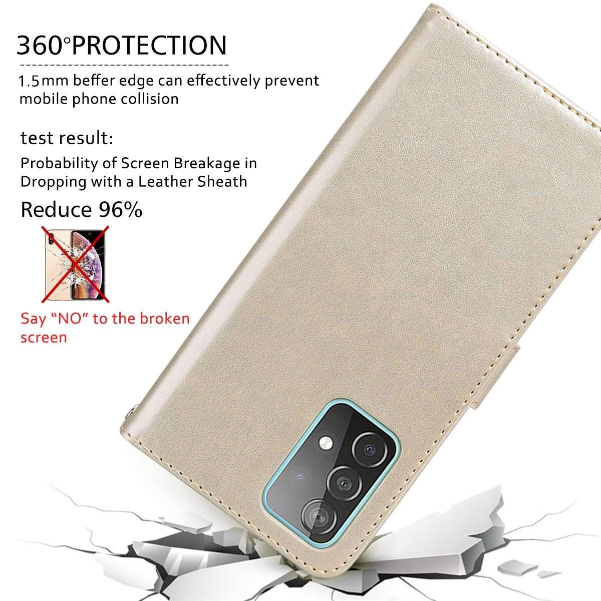 For Honor 400 Smart 5G / X7d 5G Rose Embossed Flip PU Leather Phone Case(Gold)
