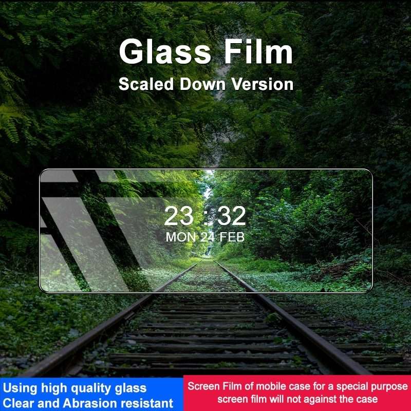 For Samsung Galaxy Z Fold5 5G imak Front Screen Tempered Glass Film, Phone Case Edition