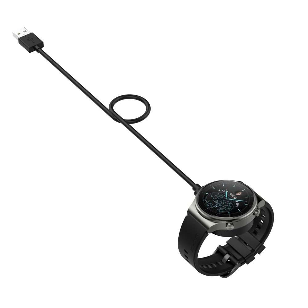 For Huawei Watch 4 / Watch 4 Pro Smart Watch Magnetic Splitting Charging Cable(Black)