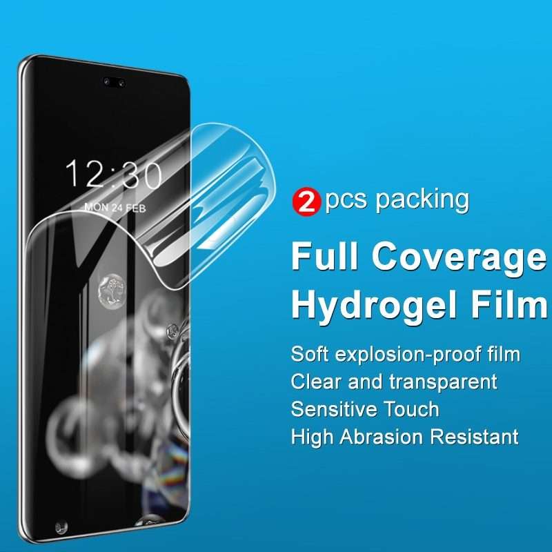 For Honor 100 Pro 5G 2pcs imak Curved Full Screen Hydrogel Film Protector