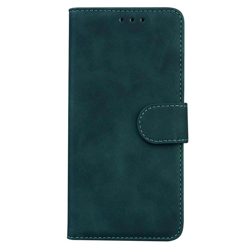 For Infinix Note 50 Pro+ Skin Feel Pure Color Flip Leather Phone Case(Green)