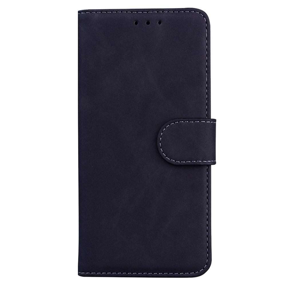 For Infinix Note 50 Pro+ Skin Feel Pure Color Flip Leather Phone Case(Black)
