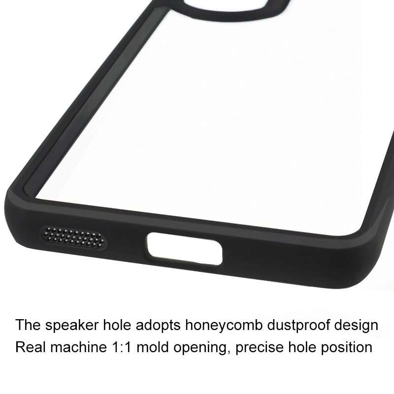 For Honor 90 Pro Frosted TPU + Transparent PC Phone Case(Transparent)