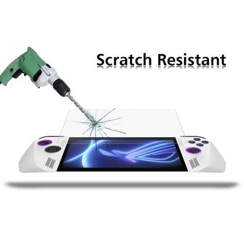 For ASUS ROG Ally 2pcs 9H 0.3mm Explosion-proof Tempered Glass Film
