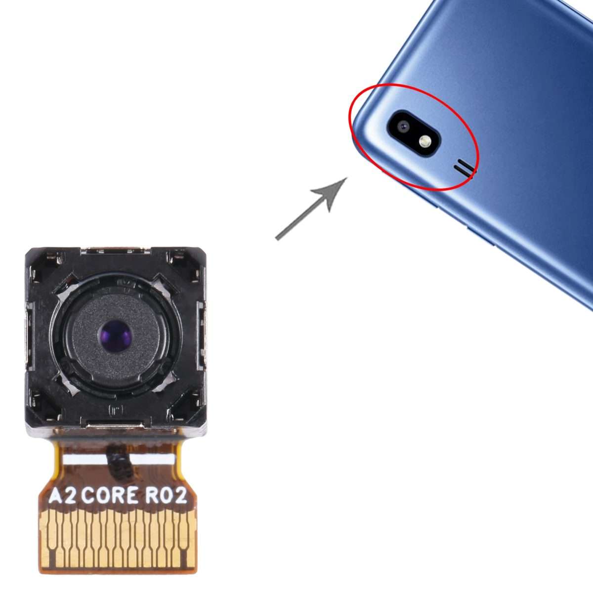 For Samsung Galaxy A2 Core Original Back Facing Camera