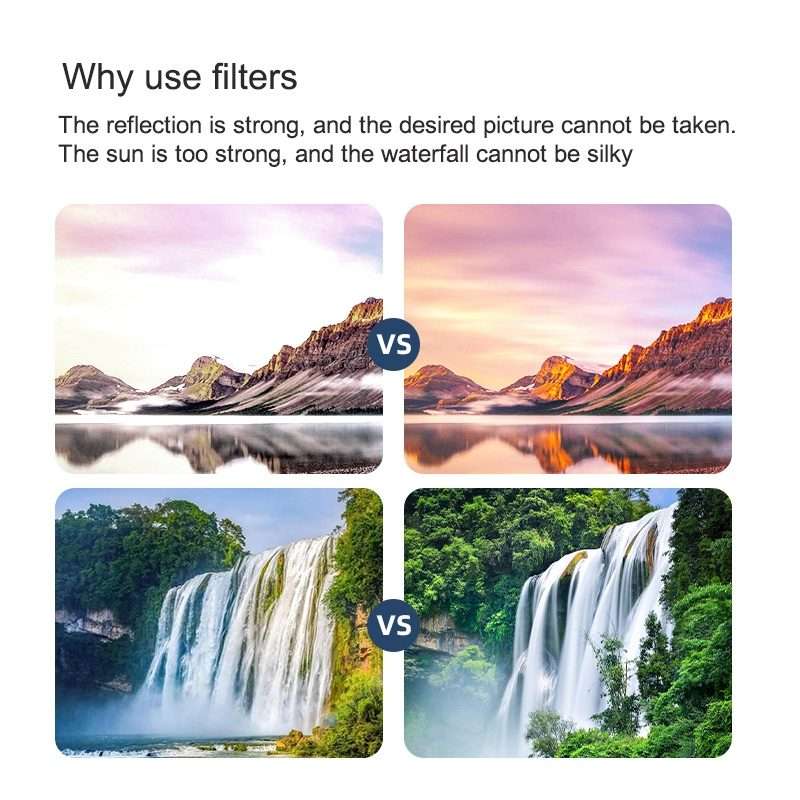 ND32 Filter Action Camera Lens Filter For GoPro Hero11 Black / Hero11 Black mini / HERO10 Black /