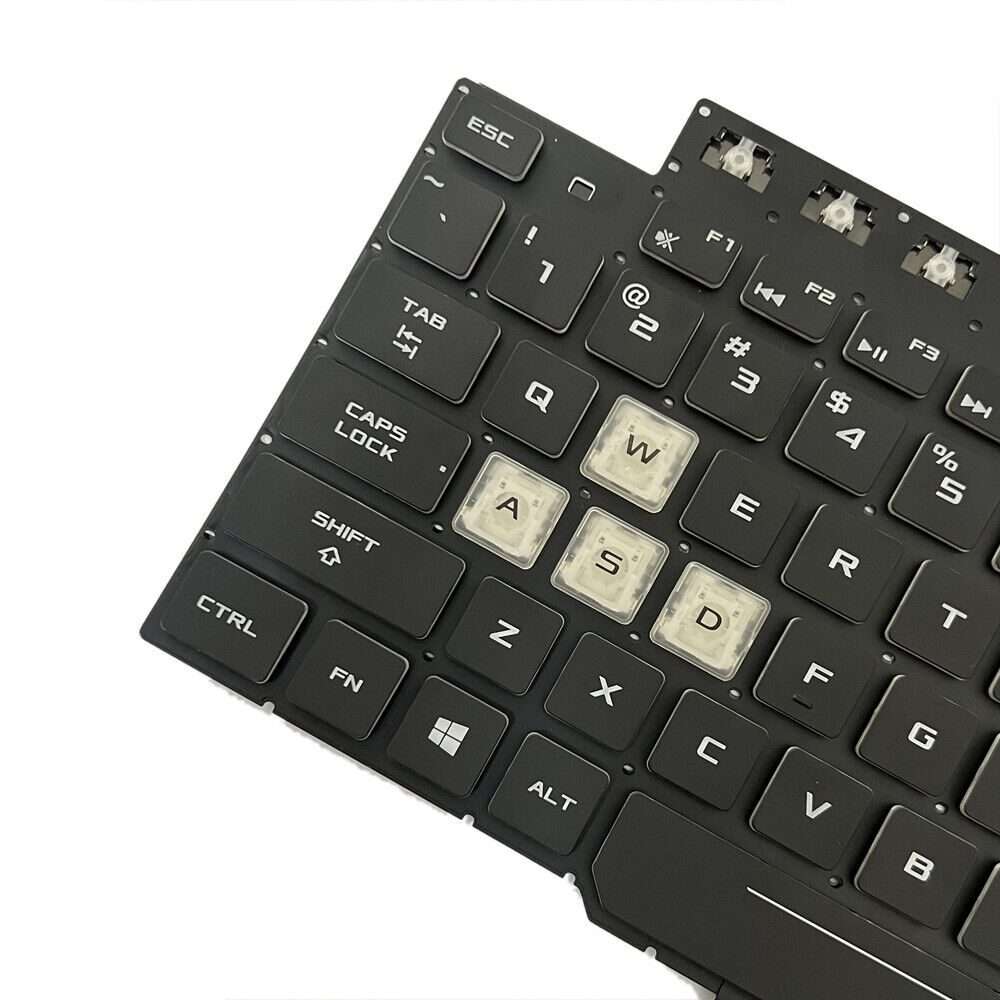 For Asus Gaming FX505D FX505DY FX505DD US Version Backlight Laptop Keyboard(Black)