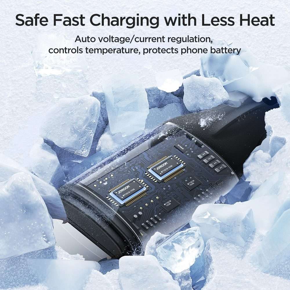JOYROOM SA25-AM3 3A USB to Micro USB Fast Charge Data Cable, Length:1.2m(Black)