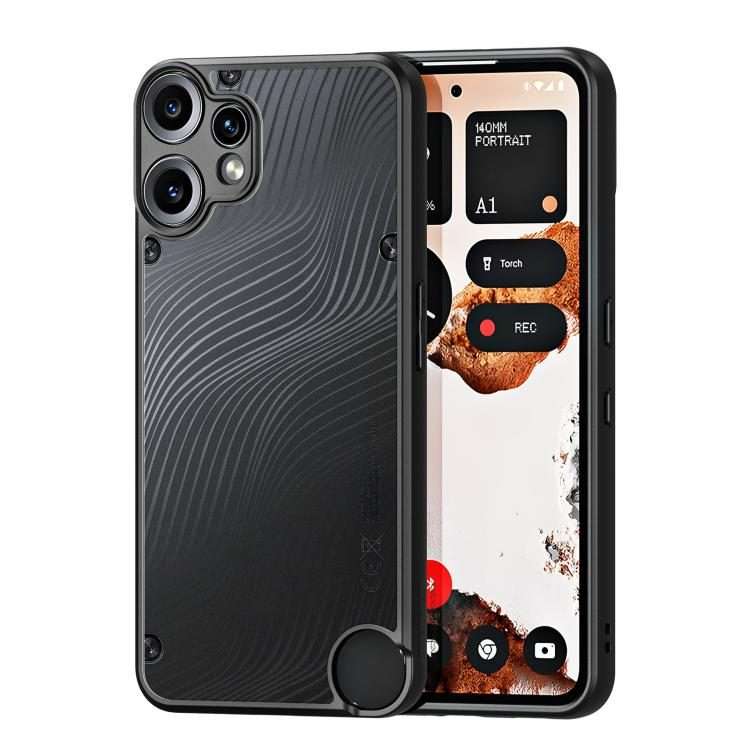 For Nothing CMF Phone 2 Pro DUX DUCIS Aimo Series TPU + PC Frosted Feel Phone Case(Black)