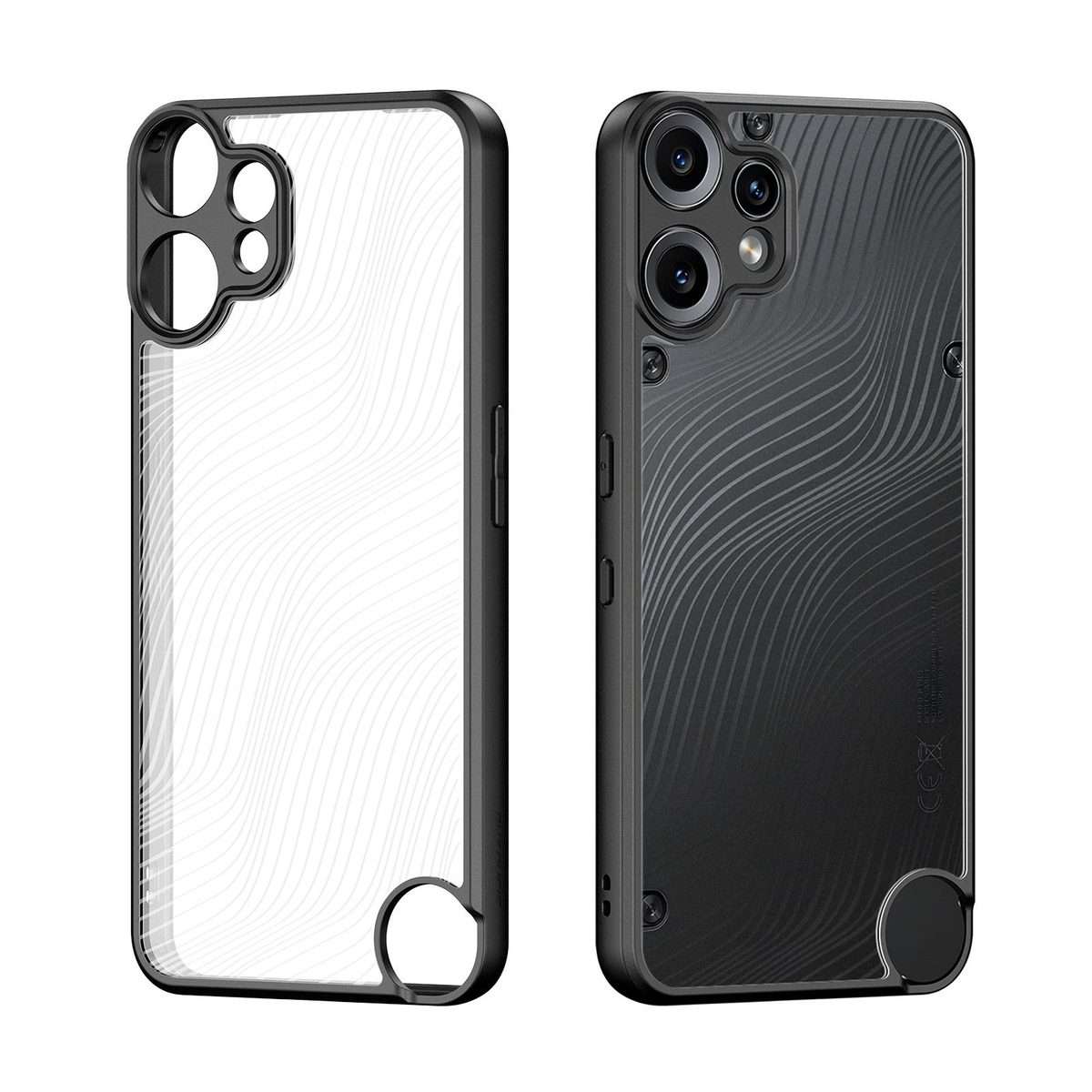 For Nothing CMF Phone 2 Pro DUX DUCIS Aimo Series TPU + PC Frosted Feel Phone Case(Black)