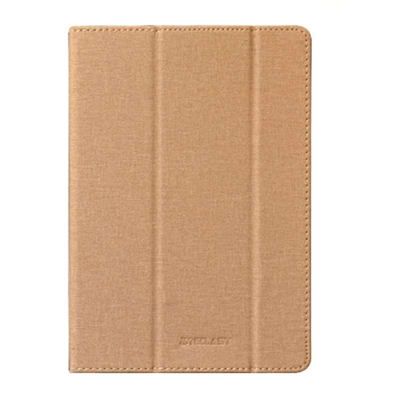 For Teclast P20HD / M40 / M40 Pro Ordinary Horizontal Flip PU Leather Protective Case w ... (Gold)
