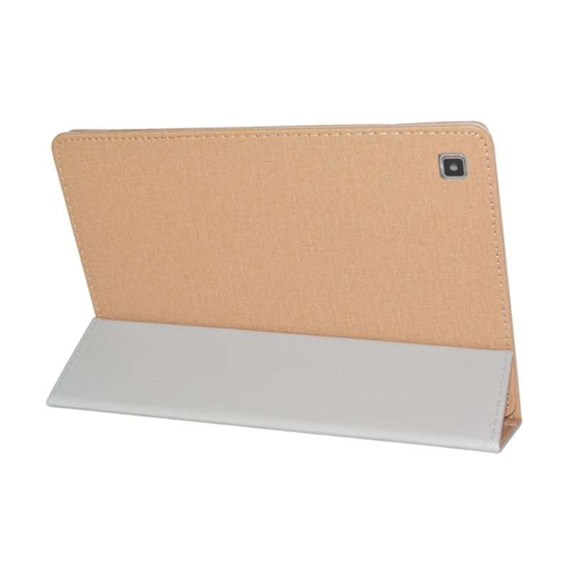 For Teclast P20HD / M40 / M40 Pro Ordinary Horizontal Flip PU Leather Protective Case w ... (Gold)