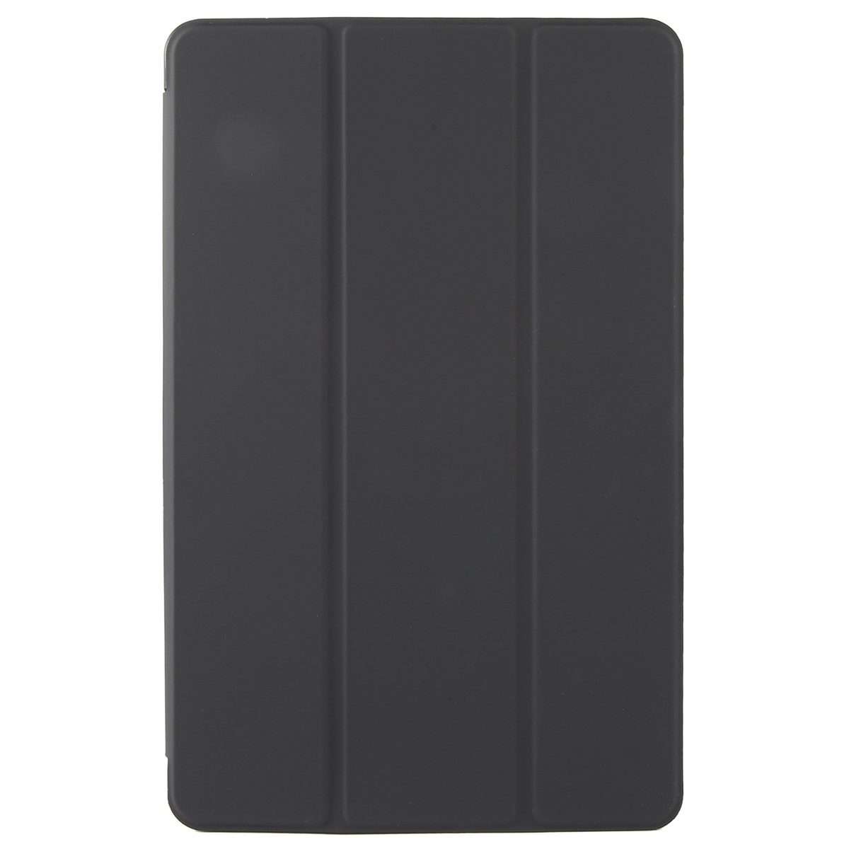 For Honor Pad X9 / X8 Pro Solid Color 3-folding Leather Tablet Case(Black)