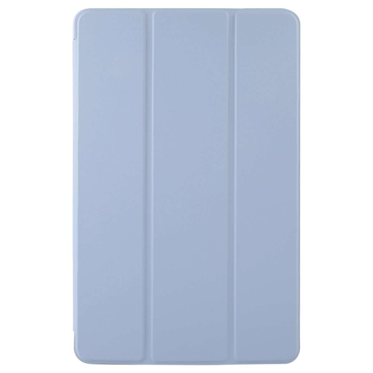 For Honor Pad X9 / X8 Pro Solid Color 3-folding Leather Tablet Case(Lavender)
