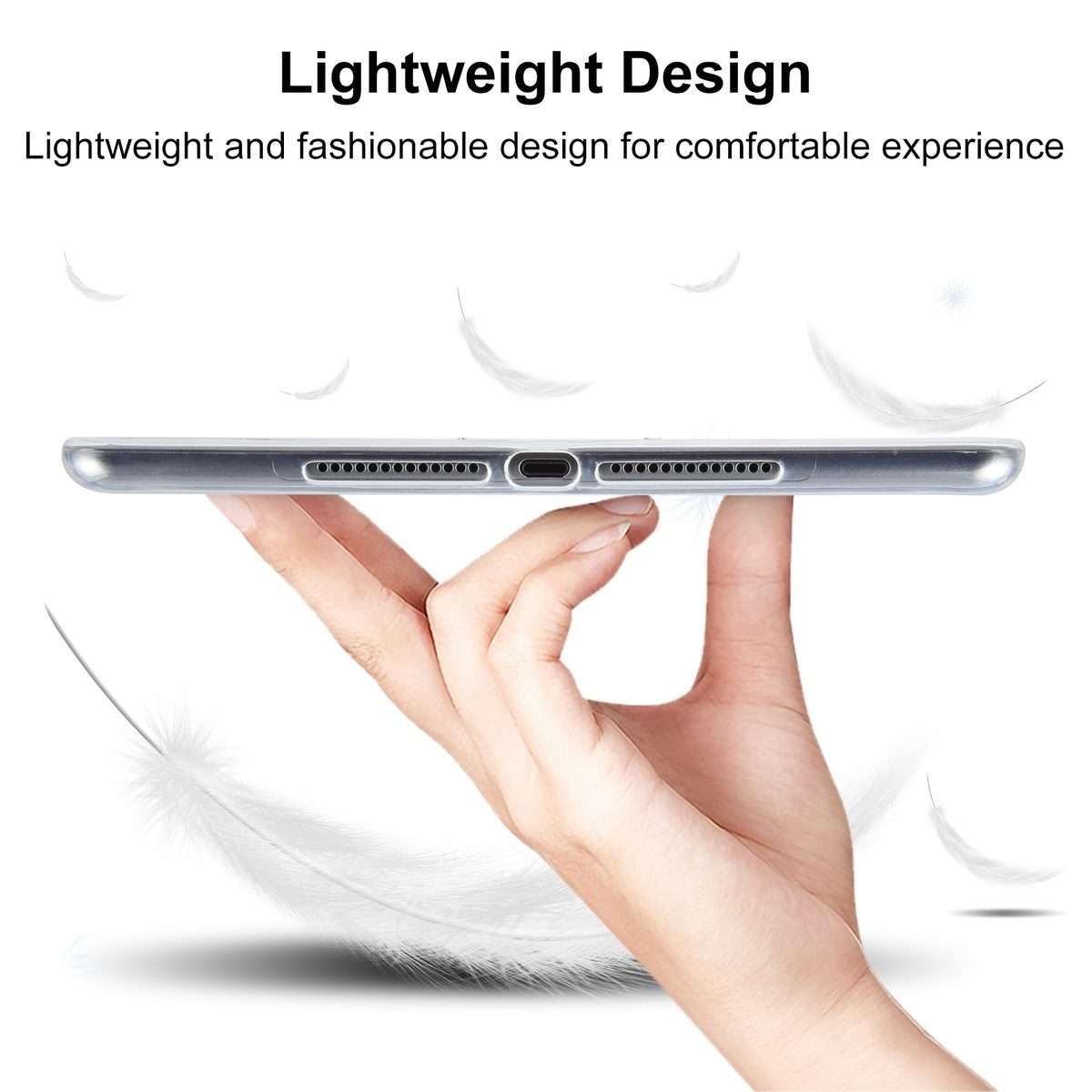 For Samsung Galaxy Tab A9 8.7 TPU Tablet Case(Frosted Clear)