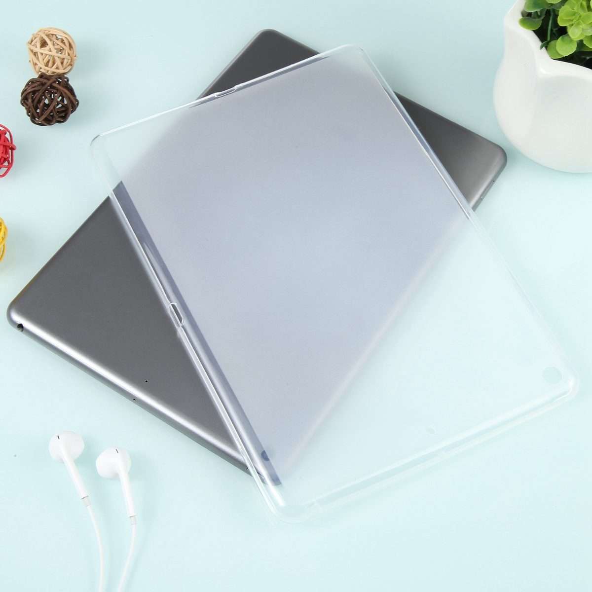 For Samsung Galaxy Tab A9 8.7 TPU Tablet Case(Frosted Clear)