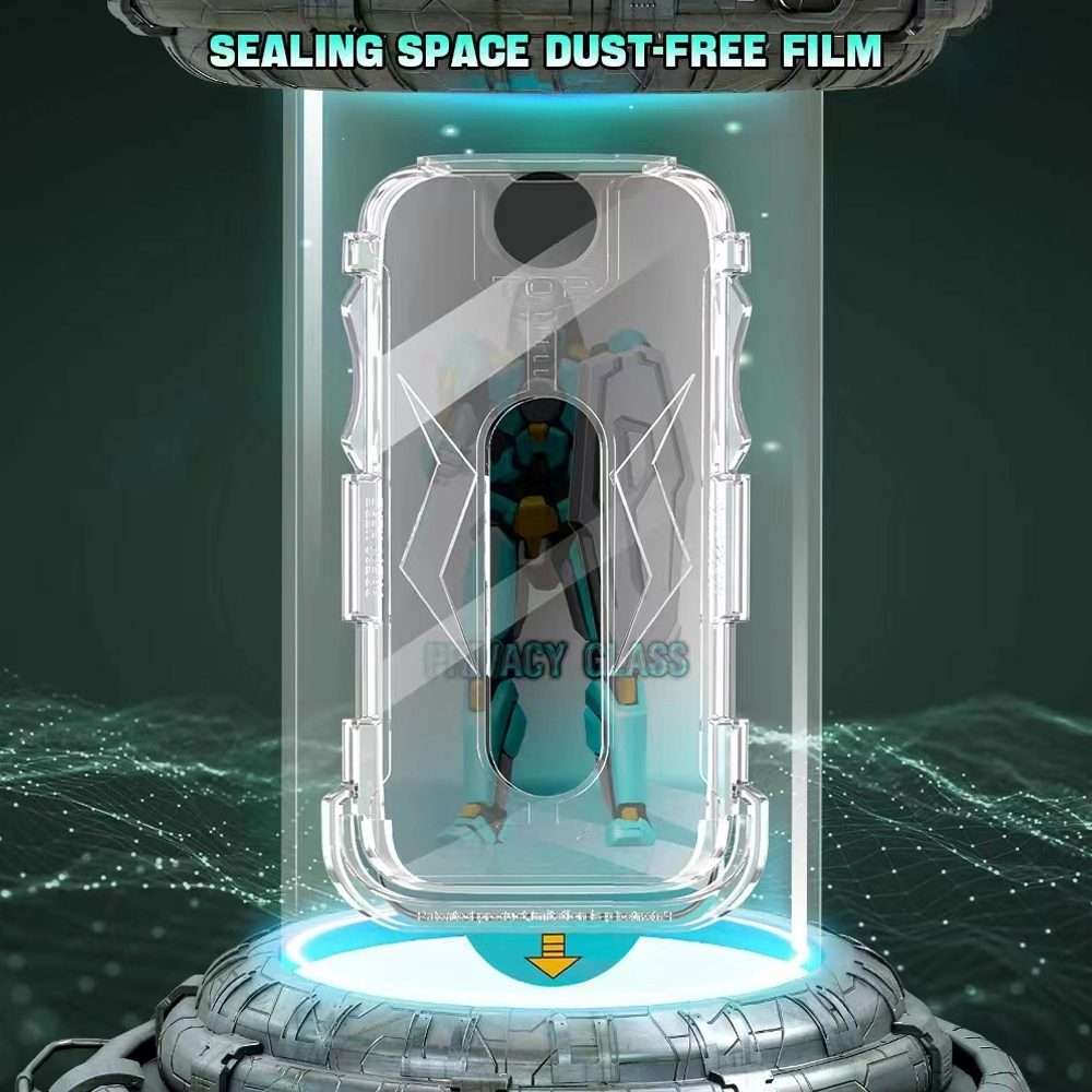 For iPhone 11 Pro Max Easy Install 28 Degree Privacy Armor Tempered Glass Film