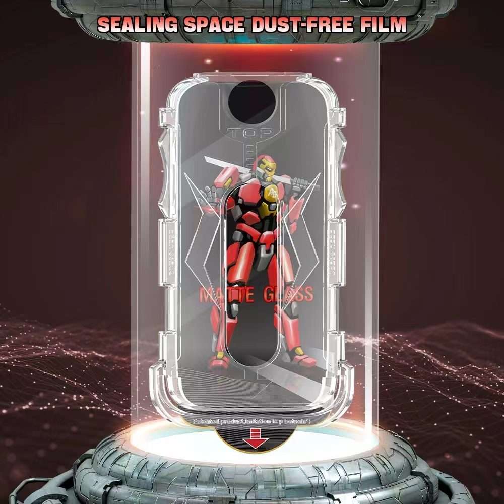 For iPhone 11 Pro Easy Install Matte Armor Tempered Glass Film