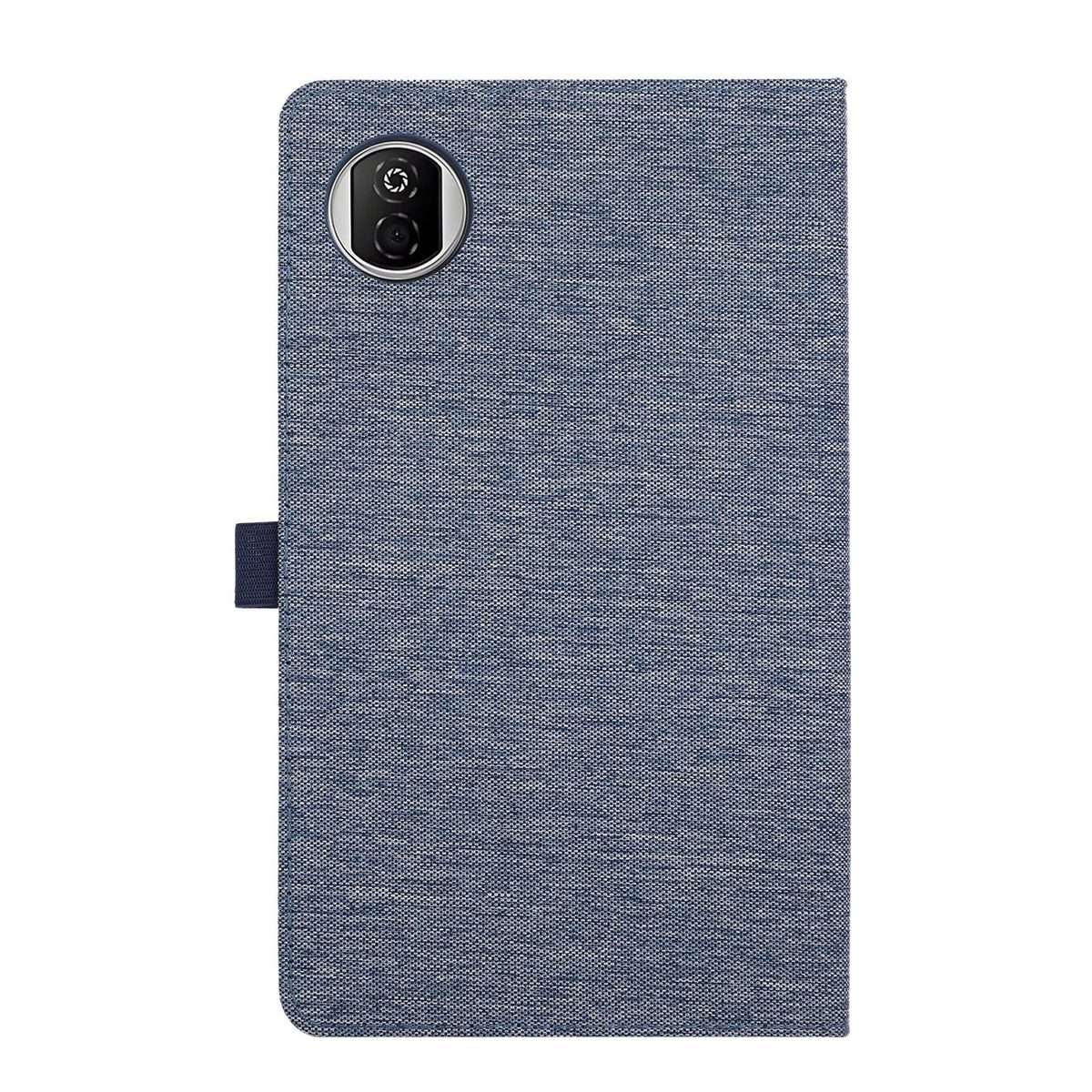 For Honor Pad X7 8.7 Fabric Texture Horizontal Flip Leather Tablet Case(Deep Blue)