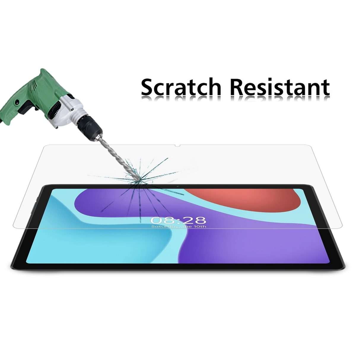 For ALLDOCUBE iPlay 50 Pro 2pcs 9H 0.3mm Explosion-proof Tempered Glass Film