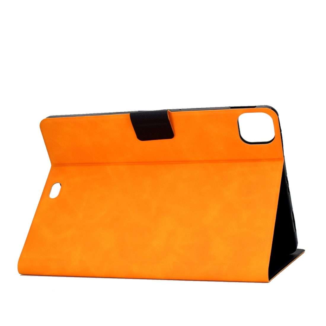 For iPad Pro 11 (2020) & (2018) Cowhide Texture Horizontal Flip Leather Tablet Case wi ... (Khaki)