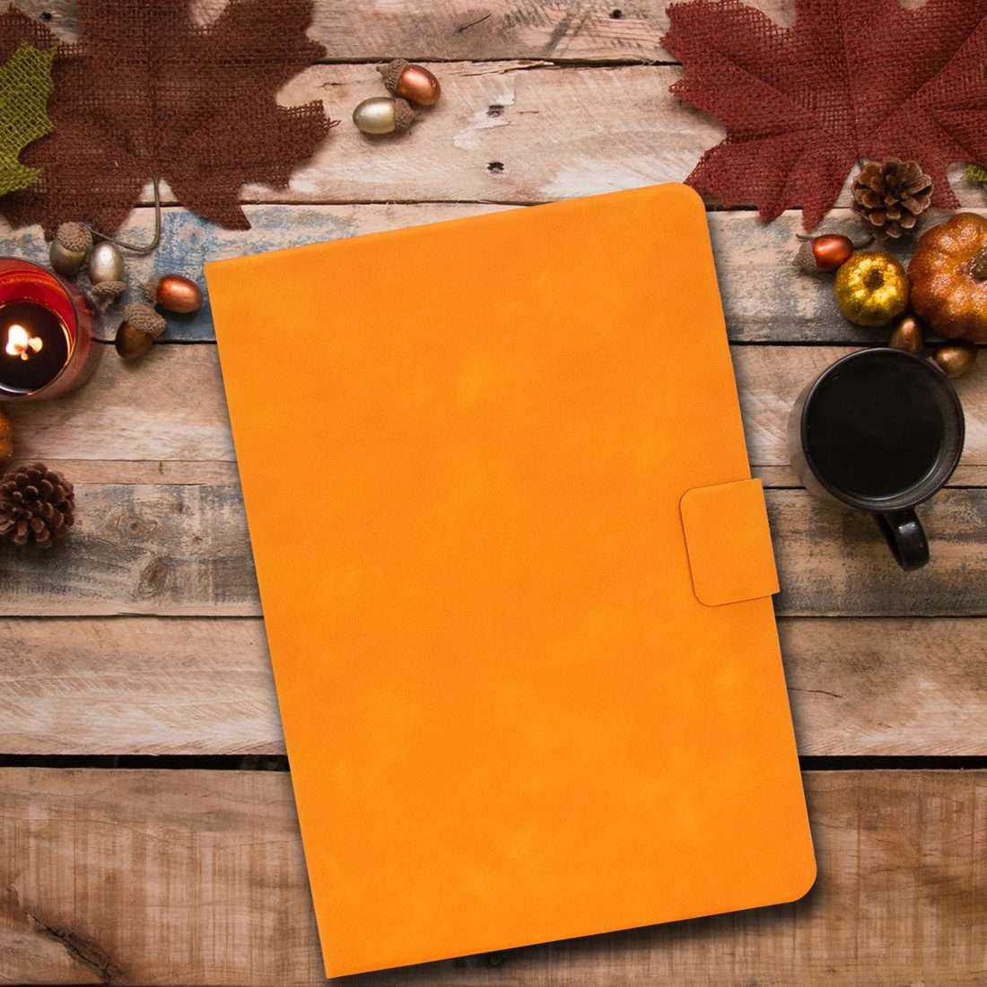 For iPad Pro 11 (2020) & (2018) Cowhide Texture Horizontal Flip Leather Tablet Case wi ... (Khaki)