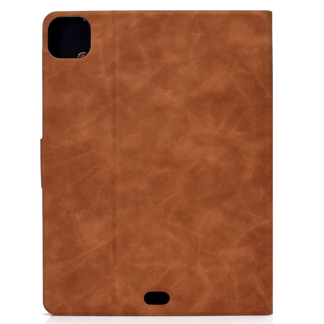 For iPad Pro 11 (2020) & (2018) Cowhide Texture Horizontal Flip Leather Tablet Case wi ... (Brown)