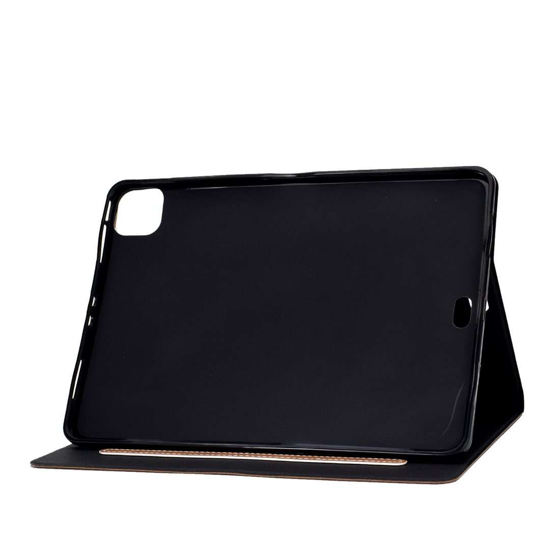 For iPad Pro 11 (2020) & (2018) Cowhide Texture Horizontal Flip Leather Tablet Case wi ... (Brown)