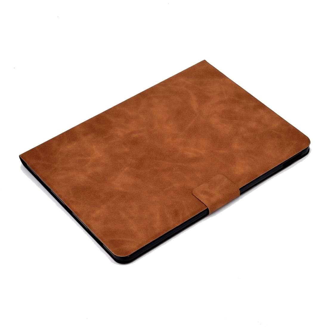 For iPad Pro 11 (2020) & (2018) Cowhide Texture Horizontal Flip Leather Tablet Case wi ... (Brown)