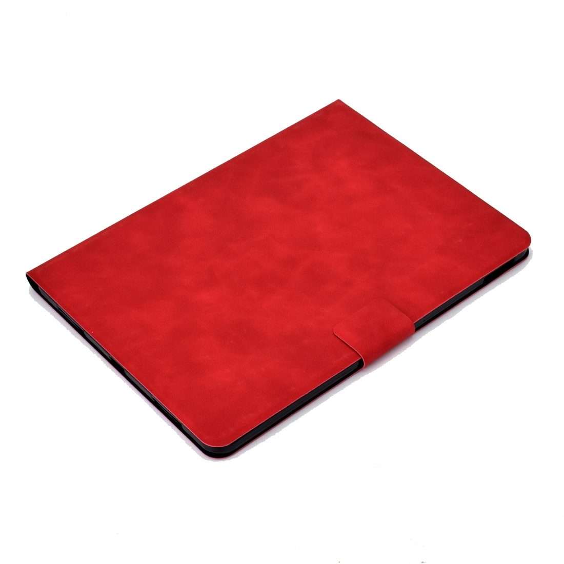 For iPad Pro 11 (2020) & (2018) Cowhide Texture Horizontal Flip Leather Tablet Case with ... (Red)