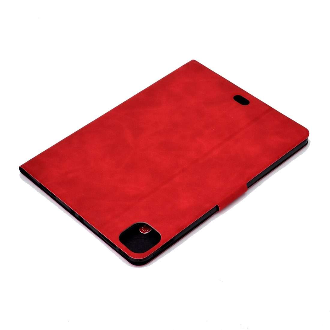 For iPad Pro 11 (2020) & (2018) Cowhide Texture Horizontal Flip Leather Tablet Case with ... (Red)