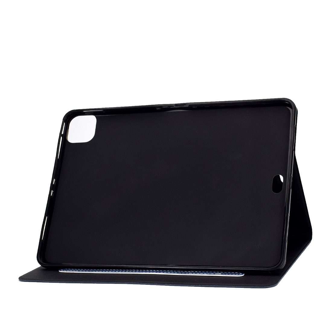 For iPad Pro 11 (2020) & (2018) Cowhide Texture Horizontal Flip Leather Tablet Case wit ... (Blue)