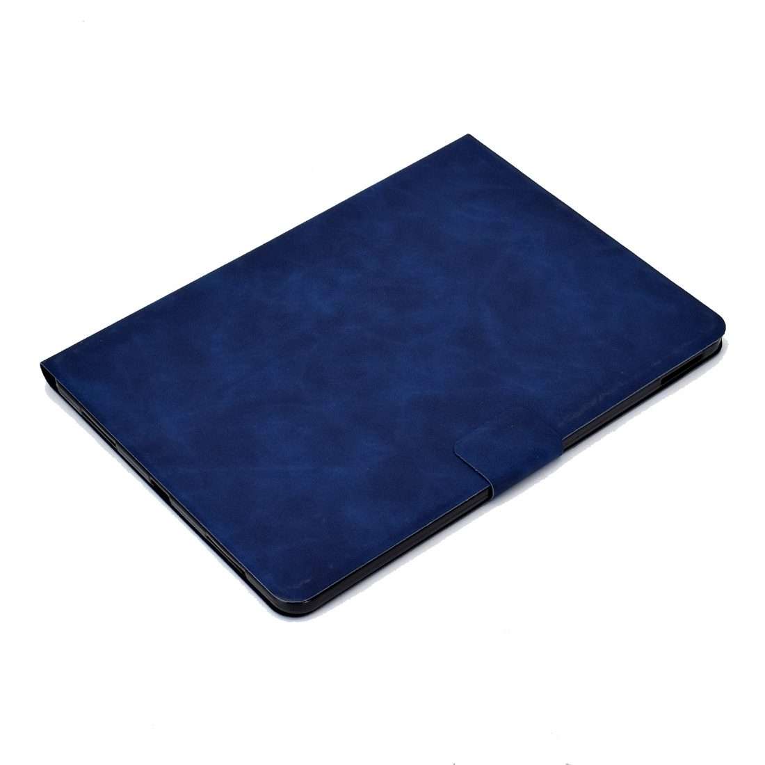 For iPad Pro 11 (2020) & (2018) Cowhide Texture Horizontal Flip Leather Tablet Case wit ... (Blue)