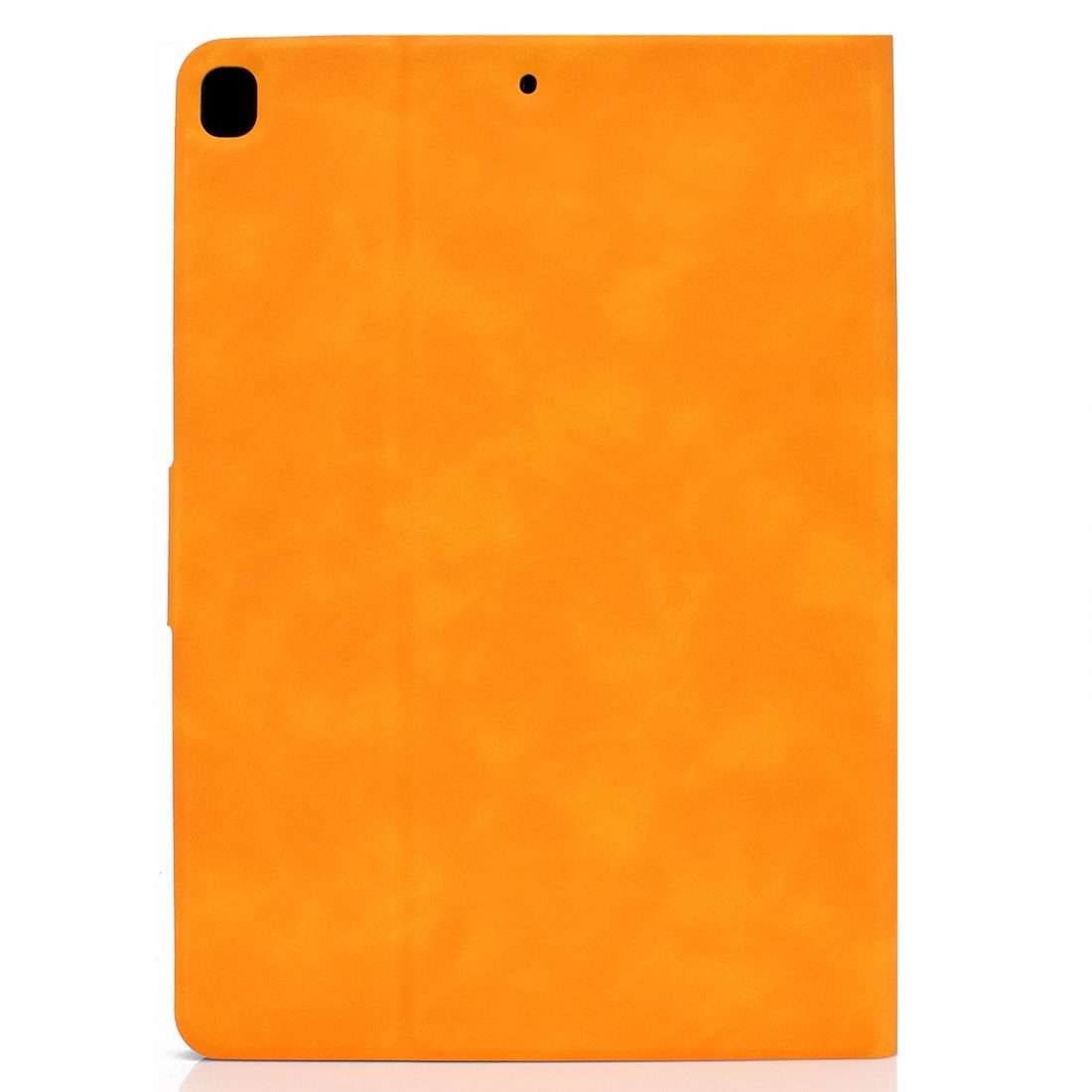For iPad 10.2 / Air (2019) / Pro 10.5 Cowhide Texture Horizontal Flip Leather Case wit ... (Khaki)