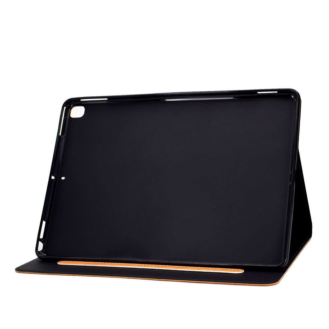 For iPad 10.2 / Air (2019) / Pro 10.5 Cowhide Texture Horizontal Flip Leather Case wit ... (Khaki)