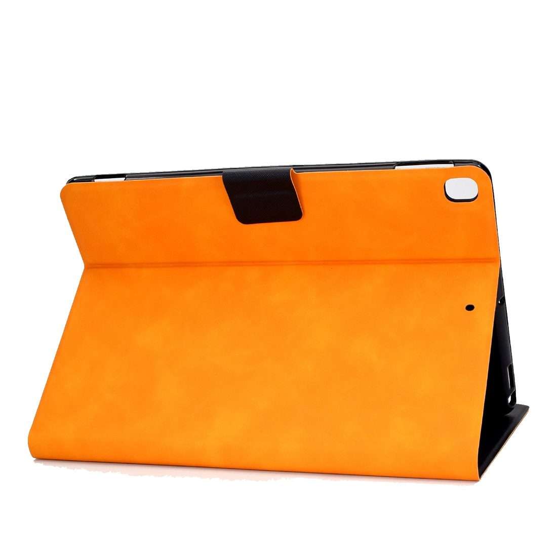 For iPad 10.2 / Air (2019) / Pro 10.5 Cowhide Texture Horizontal Flip Leather Case wit ... (Khaki)