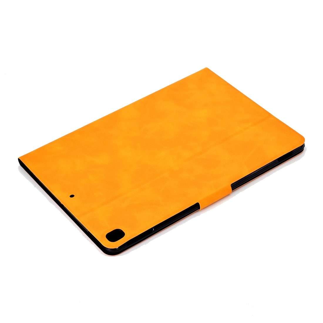 For iPad 10.2 / Air (2019) / Pro 10.5 Cowhide Texture Horizontal Flip Leather Case wit ... (Khaki)