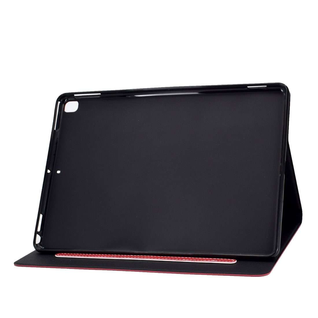 For iPad 10.2 / Air (2019) / Pro 10.5 Cowhide Texture Horizontal Flip Leather Case with ... (Red)