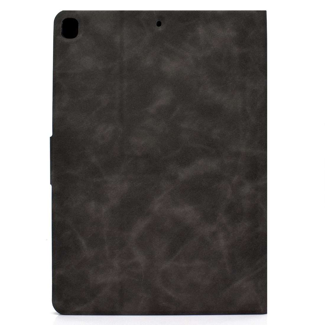 For iPad 10.2 / Air (2019) / Pro 10.5 Cowhide Texture Horizontal Flip Leather Case with ... (Grey)