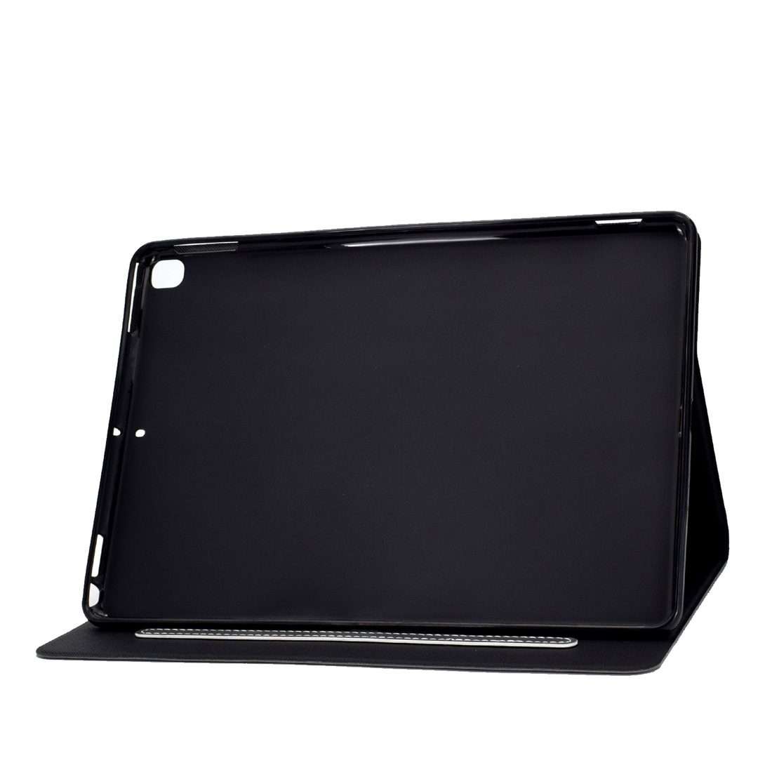 For iPad 10.2 / Air (2019) / Pro 10.5 Cowhide Texture Horizontal Flip Leather Case with ... (Grey)