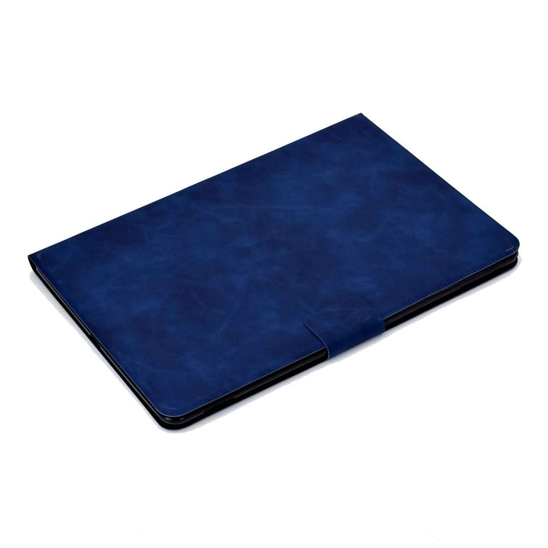 For iPad 10.2 / Air (2019) / Pro 10.5 Cowhide Texture Horizontal Flip Leather Case with ... (Blue)