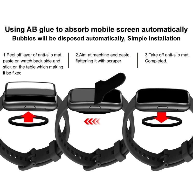 For Xiaomi Mi Band 8 Pro imak Plexiglass HD Watch Protective Film