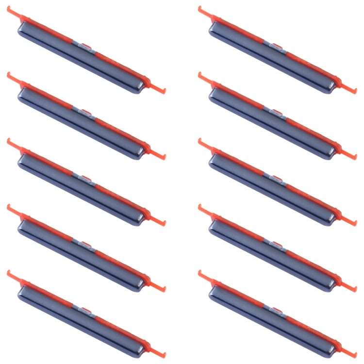 For Samsung Galaxy M33 5G / A32 5G SM-A326 SM-M336B 10pcs Power Button + Volume Control ... (Blue)